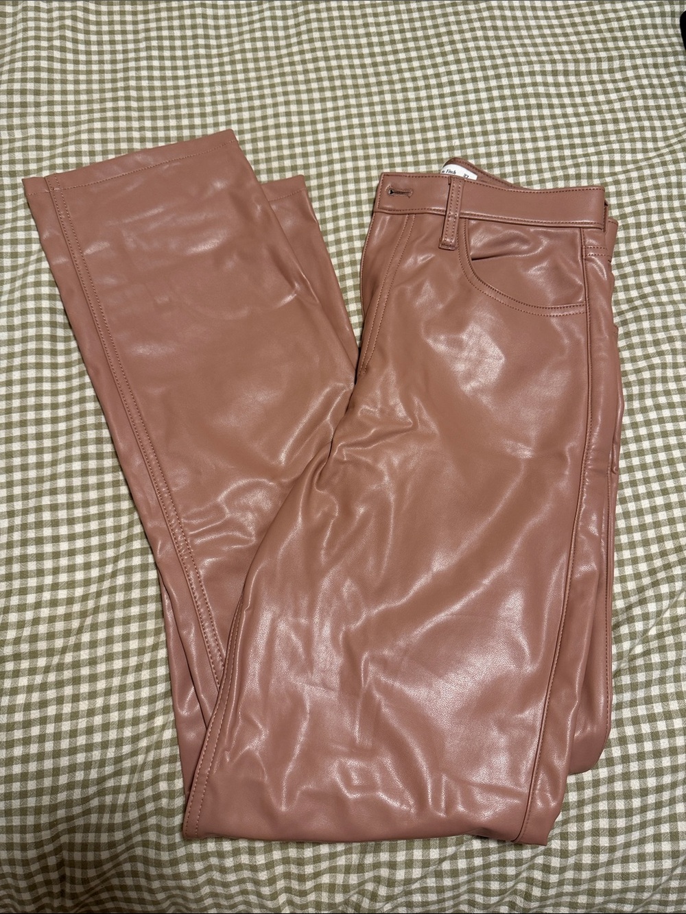 Abercrombie Faux Leather Pants